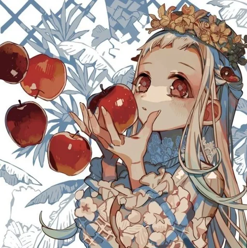 🍎 Стикер «Nene Yashiro» для Telegram