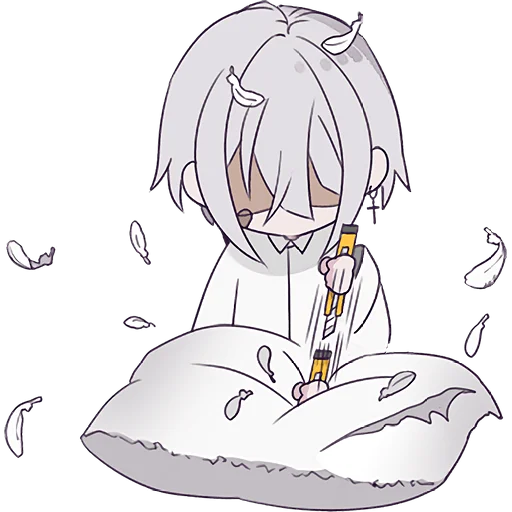 🔪 Стикер «Тестовый кун» для Telegram