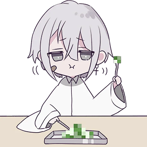 😋 Стикер «Тестовый кун» для Telegram