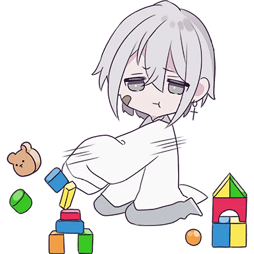 👶 Стикер «Тестовый кун» для Telegram