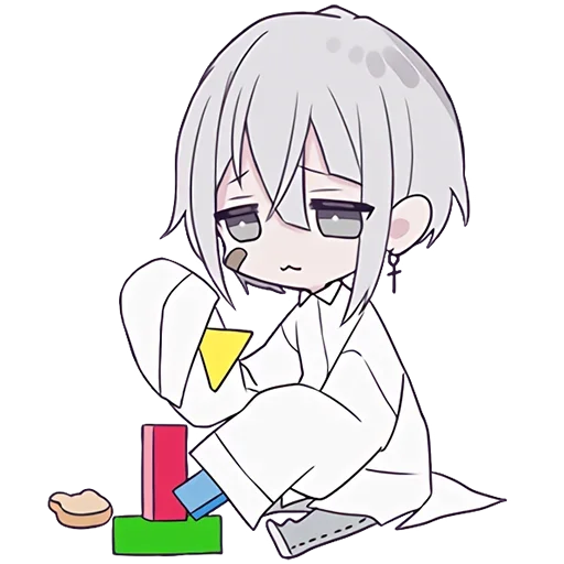 🫠 Стикер «Тестовый объект-кун 3» для Telegram