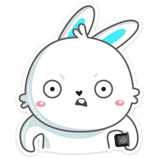 🧐 Стикер «Кролик Олег» для Telegram