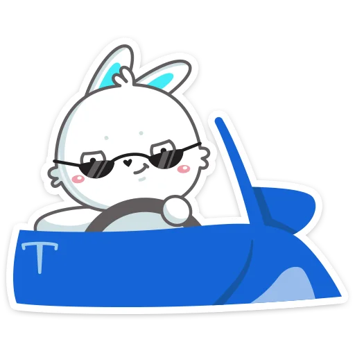 😎 Стикер «Кролик Олег» для Telegram