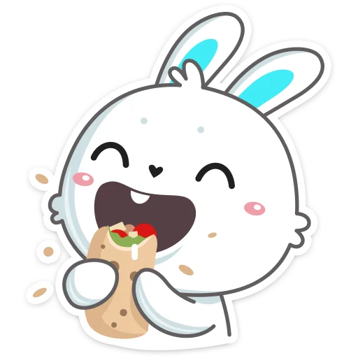 🌯 Стикер «Кролик Олег» для Telegram