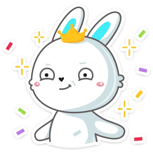 ☺️ Стикер «Кролик Олег» для Telegram