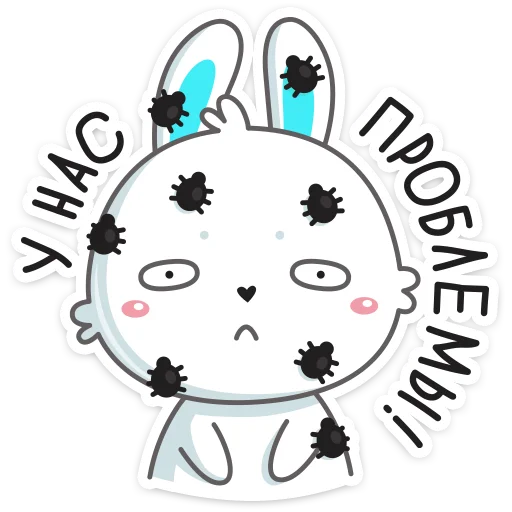 😬 Стикер «Кролик Олег» для Telegram