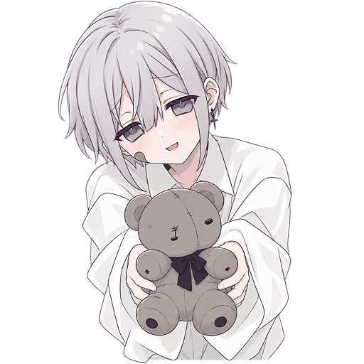 🤗 Стикер «Тестовый-кун 2 (BIG)» для Telegram