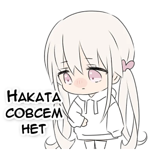 😖 Стикер «тяночка» для Telegram
