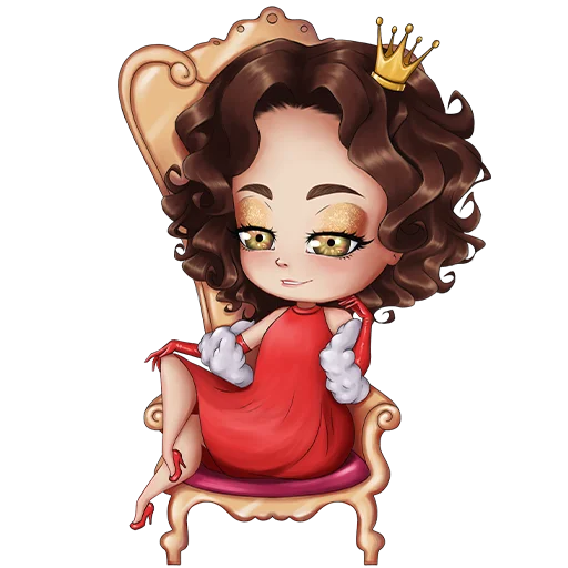 👸 Стикер «Enina 24» для Telegram
