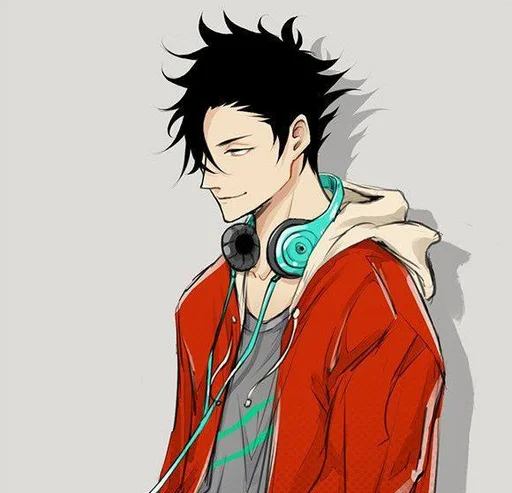 🥵 Стикер «Kuroo tetsuro (Haikyuu!!)» для Telegram