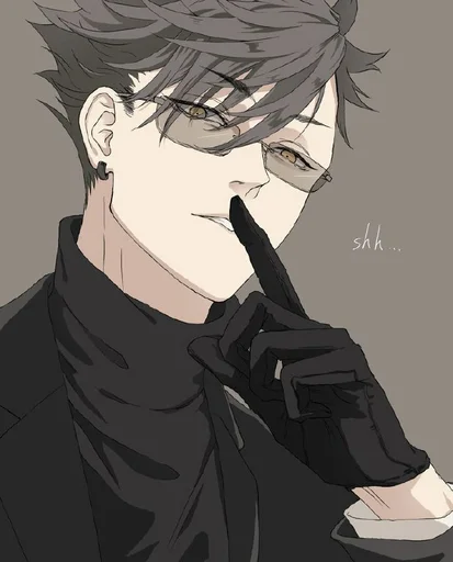 🥵 Стикер «Kuroo tetsuro (Haikyuu!!)» для Telegram