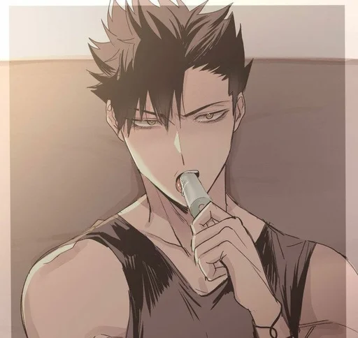 🥵 Стикер «Kuroo tetsuro (Haikyuu!!)» для Telegram