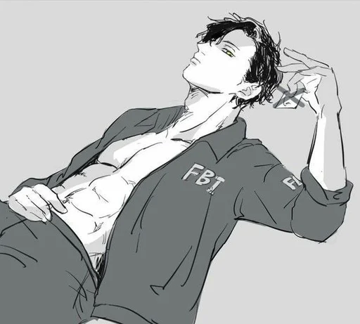🥵 Стикер «Kuroo tetsuro (Haikyuu!!)» для Telegram