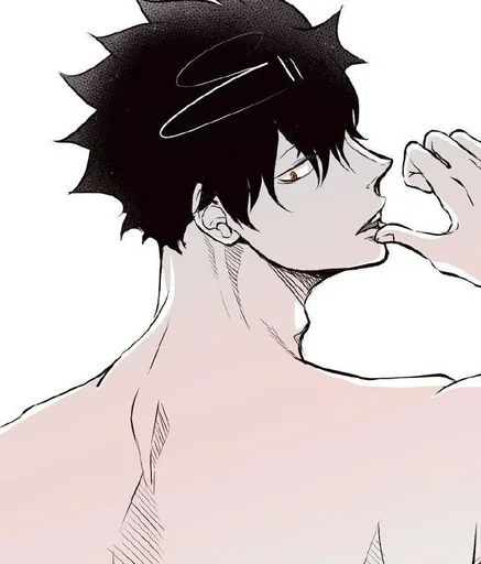 🥵 Стикер «Kuroo tetsuro (Haikyuu!!)» для Telegram