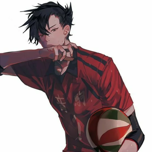 🥵 Стикер «Kuroo tetsuro (Haikyuu!!)» для Telegram