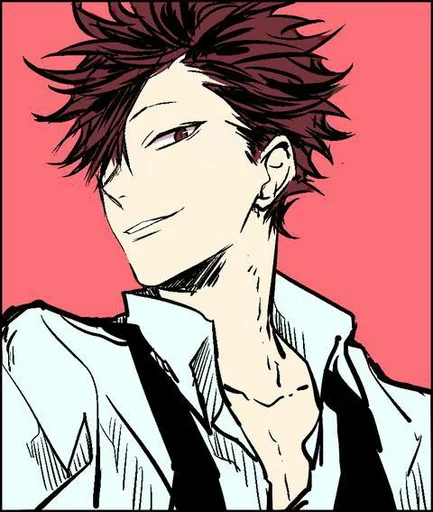 🥵 Стикер «Kuroo tetsuro (Haikyuu!!)» для Telegram