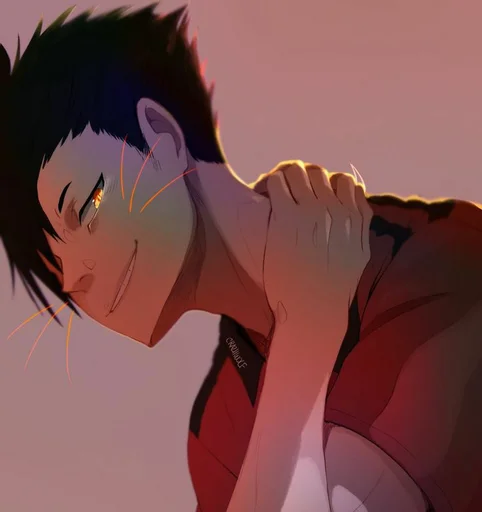 🥵 Стикер «Kuroo tetsuro (Haikyuu!!)» для Telegram