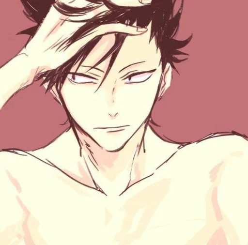 🥵 Стикер «Kuroo tetsuro (Haikyuu!!)» для Telegram