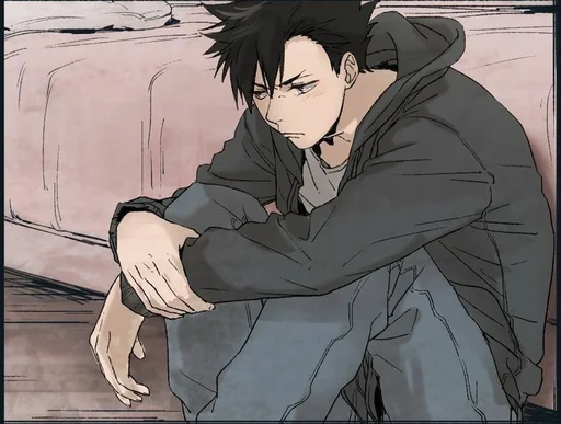🥵 Стикер «Kuroo tetsuro (Haikyuu!!)» для Telegram