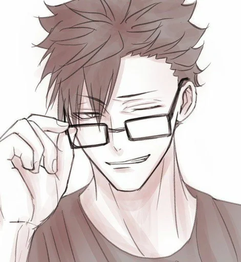 🥵 Стикер «Kuroo tetsuro (Haikyuu!!)» для Telegram