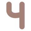🟤 Эмодзи «Буквы адаптивные - (цвет меняется на темной теме тг)» для Telegram