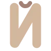 ⚪️ Эмодзи «Буквы адаптивные - (цвет меняется на темной теме тг)» для Telegram
