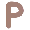 🟤 Эмодзи «Буквы адаптивные - (цвет меняется на темной теме тг)» для Telegram
