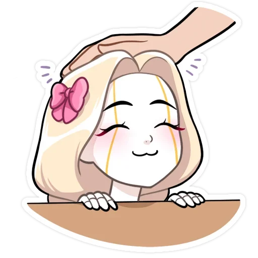 ☺ Стикер «Алиса без надписей» для Telegram