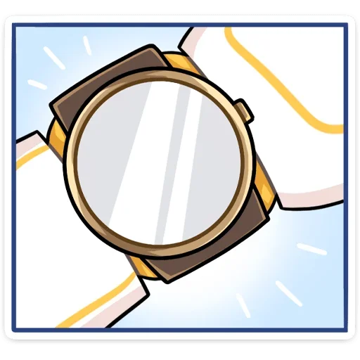 ⌚ Стикер «Алиса без надписей» для Telegram