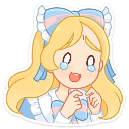 😳 Стикер «Долли без надписей» для Telegram