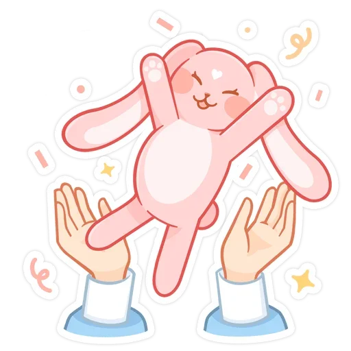 🎉 Стикер «Долли без надписей» для Telegram