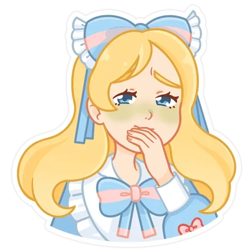 🤢 Стикер «Долли без надписей» для Telegram