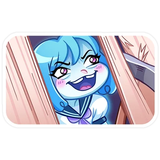 😈 Стикер «Дженни без надписей» для Telegram
