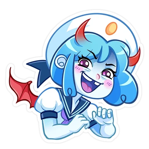 😈 Стикер «Дженни без надписей» для Telegram