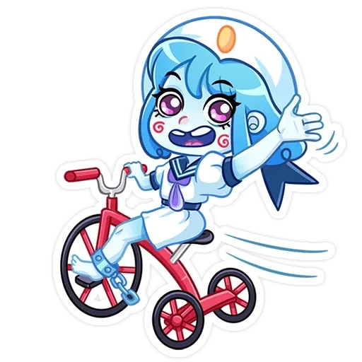 👋 Стикер «Дженни без надписей» для Telegram