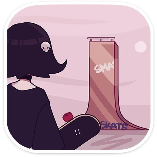 😫 Стикер «Кортни без надписей» для Telegram