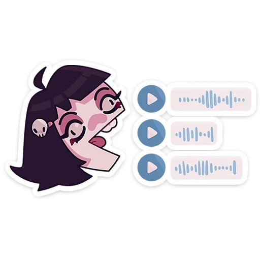 🗣️ Стикер «Кортни без надписей» для Telegram