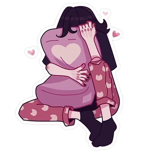 🥰 Стикер «Кортни без надписей» для Telegram