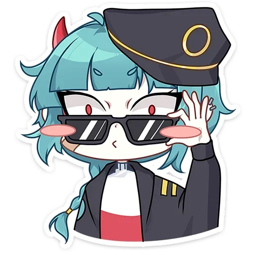😳 Стикер «Kou Коу» для Telegram