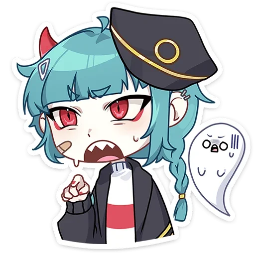 😨 Стикер «Kou Коу» для Telegram