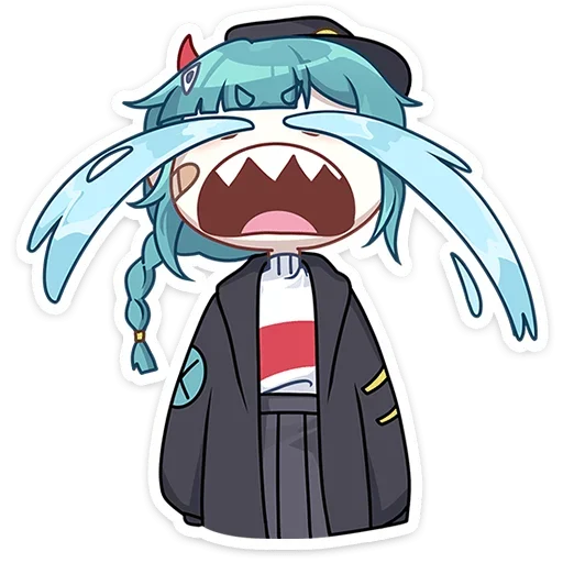 😭 Стикер «Kou Коу» для Telegram