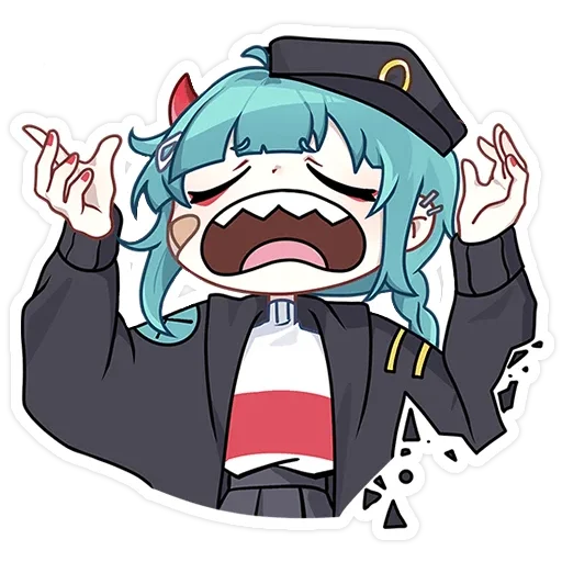 😩 Стикер «Kou Коу» для Telegram