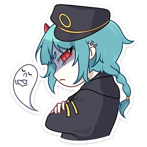 😡 Стикер «Kou Коу» для Telegram
