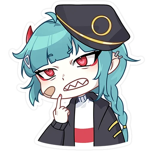 ❔ Стикер «Kou Коу» для Telegram