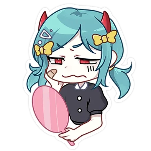 😖 Стикер «Kou Коу» для Telegram