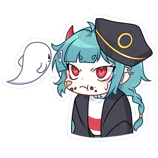❔ Стикер «Kou Коу» для Telegram