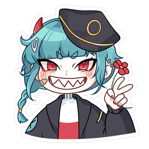 👋 Стикер «Kou Коу» для Telegram