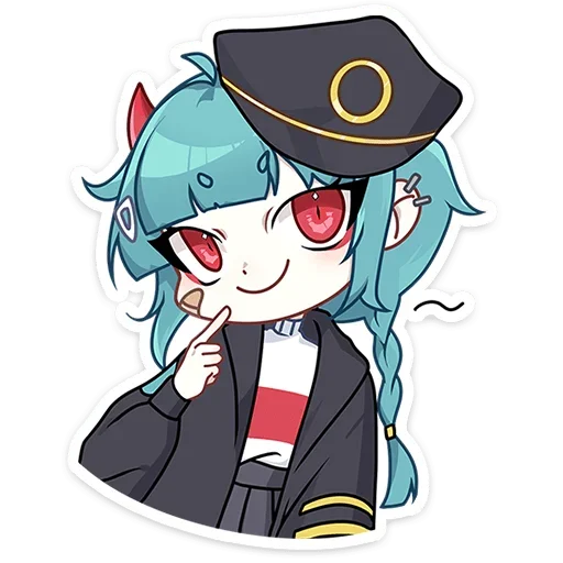 ☺ Стикер «Kou Коу» для Telegram