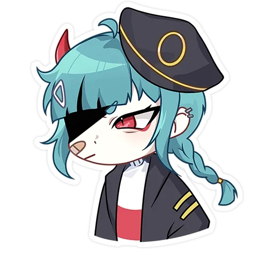 😒 Стикер «Kou Коу» для Telegram