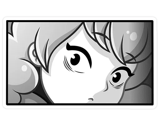 🤨 Стикер «Лаванда без надписей» для Telegram